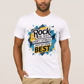T-shirt Rock Le Jour Test Motivation Super (Devant)