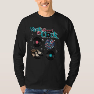 T-shirt Rock Lover 50's Poodle Disco Hip hop 1950's Dance
