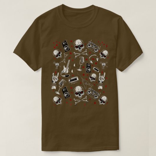 T-shirt Rock Music  (Design devant)