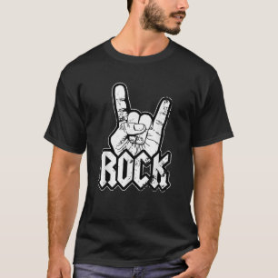 T-shirt Rock Music Devil Horns Festival Band Metalhead Roc