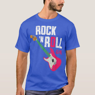 T-shirt Rock N Roll GirlGuitar 2771