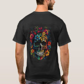 T-shirt Rock 'n' Roll Skull (Dos)