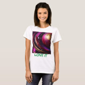 T-shirt Rock 'n' Roll Skull and Crossbones (Devant entier)