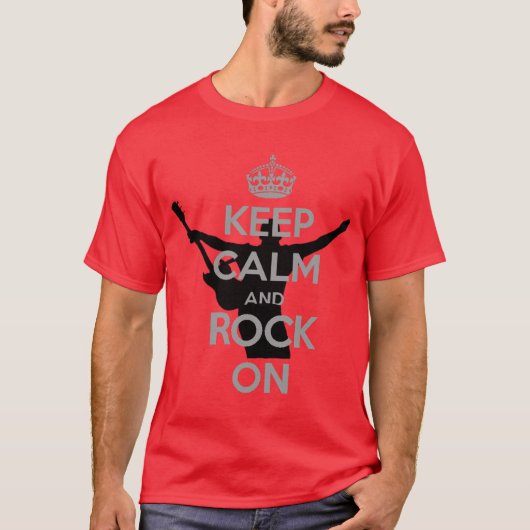 T-shirt Rock On (Devant)