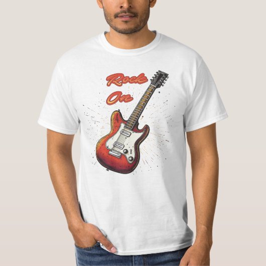 T-shirt Rock On (Devant)