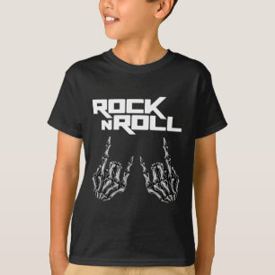 T-shirt Rock On Band Tee - shirts For Women Rock And Roll 
