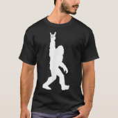 T-shirt Rock On Bigfoot Silhouette (Devant)