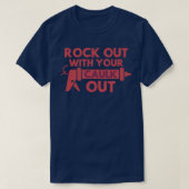 T-shirt Rock Out With Your Caulout Handyman Hommes Femmes (Design devant)