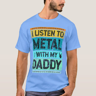 T-shirt Rock pour les tout-petits Enfants Rock des papas G