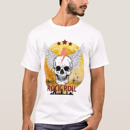 T-shirt Rock Roll (Devant)