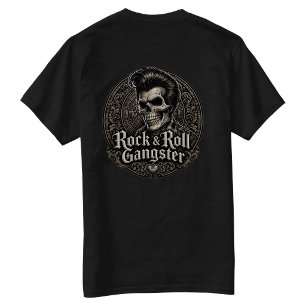 T-shirt Rock & Roll Gangster Back hit