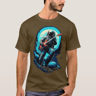 T-shirt Rock Roll Music Concert Festival Astronaut Space G