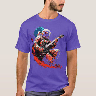 T-shirt Rock Roll Music Concert Festival Astronaut Space G