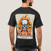 T-shirt Rock & Roll Rebellion Tee (Dos)