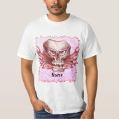T-shirt Rock Skull Biker (Devant)