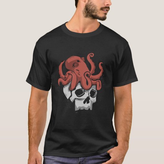 T-shirt Rock Skull Heavy Metal (Devant)