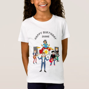 T-Shirt Rock Star Girl Band Anniversaire