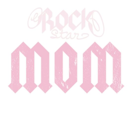 T-shirt Rock Star Maman