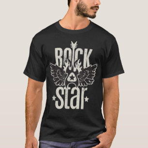 T-shirt Rock Star Vintage