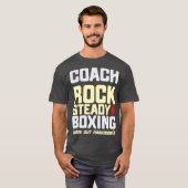 T-shirt Rock Steady Boxing Coach Beat Parkinsons (Devant entier)