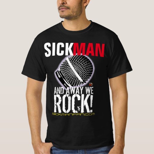 T-shirt ROCK THE MIC Value (Devant)