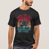 T-shirt Rock The Test Dont Stress Test Day Fundy Testing D (Devant)