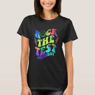 T-shirt Rock The Test Teacher Test Day Test Test Day Funny