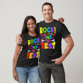 T-shirt Rock The Test Test For Teachers Test Day Teach (Unisexe)