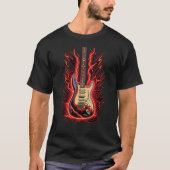 T-shirt Rock Thunder Inferno Blaze (Devant)