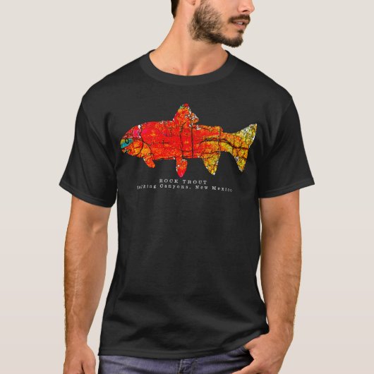 T-Shirt ROCK TROUT (Devant)