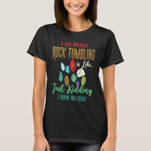 T-shirt Rock Tumbling Pierre Kit Polonais Débutant Machine