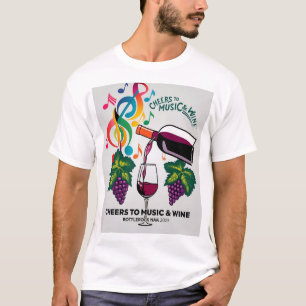 T-shirt Rock & Wine BottleRock Festival Exclusive Tee