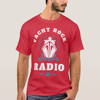 T-SHIRT ROCK YACHT LETTRES BLANCHES