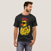 T-shirt Rock Yellow Rubber Duck Men Women Kids Funny Duck (Devant entier)