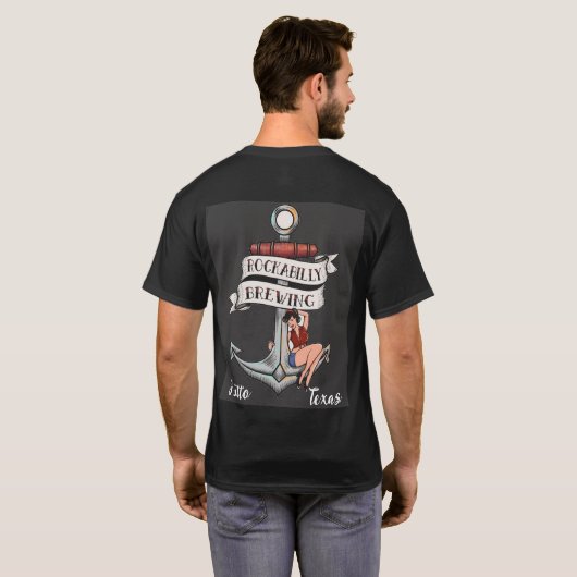 T-shirt Rockabilly Brewing (Dos entier)
