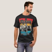 T-shirt Rockabilly Jamais Meurt Vintage Rockabilly (Devant entier)