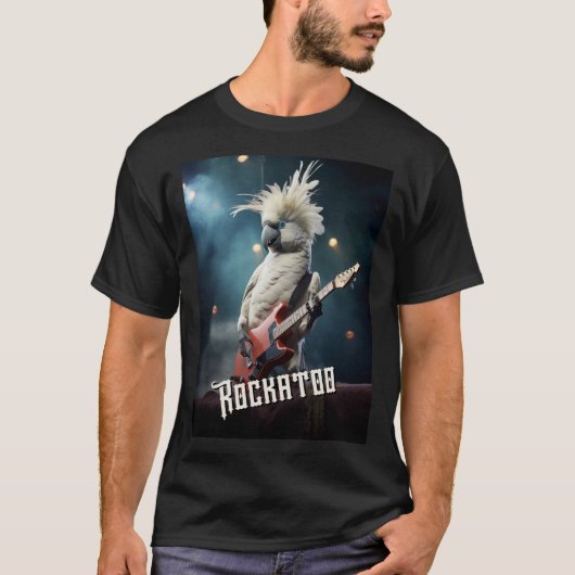T-shirt Rockatoo - Pun d'oiseaux de Cockatoo (Devant)