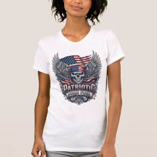 T-shirt Rocker du bandana patriotique Méta musique Old Glo