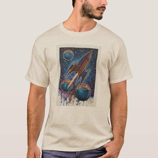 T-shirt Rocket #102 (Devant)