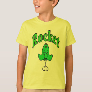 T-shirt Rocket badine la chemise de logo