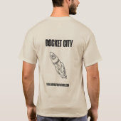 T-shirt Rocket City Simple (Dos)