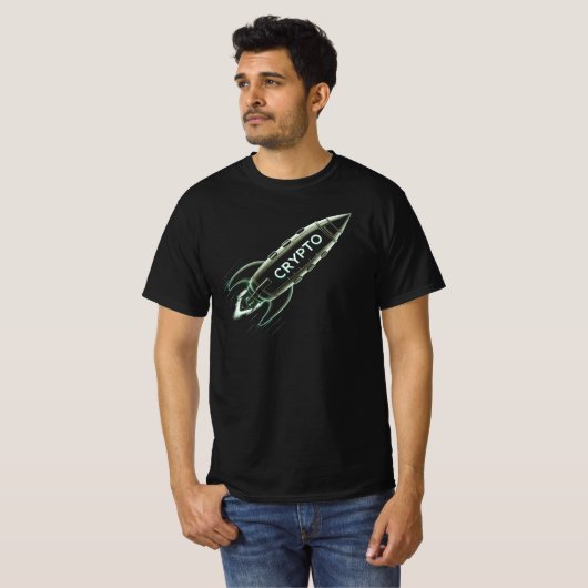 T-shirt Rocket Crypto (Devant entier)