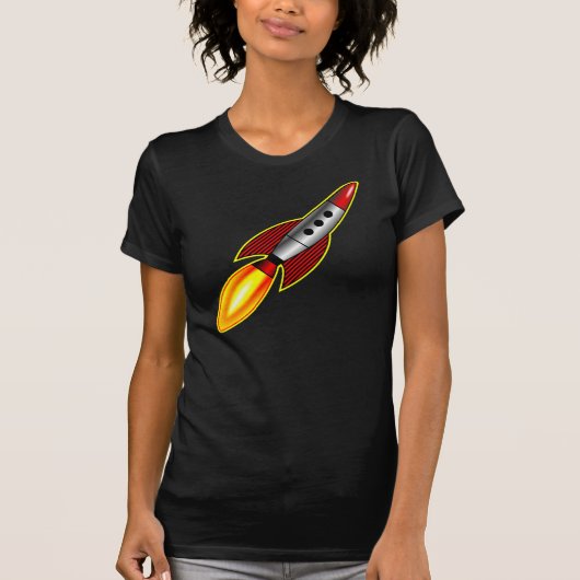 T-shirt Rocket - customisé (Devant)