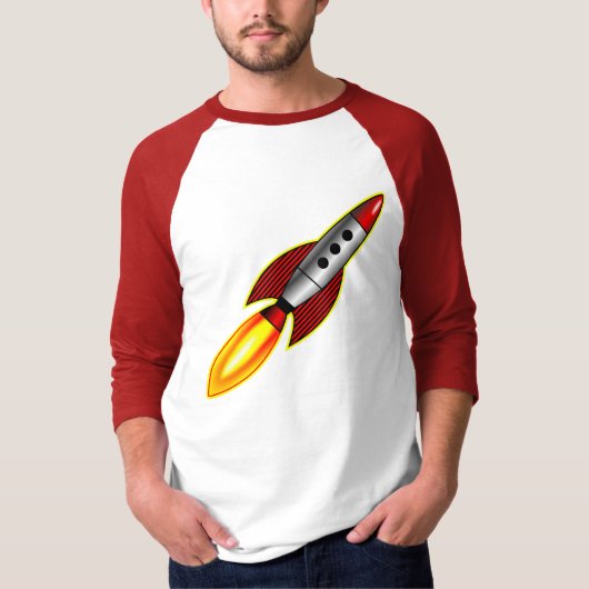 T-shirt Rocket - Customisé (Devant)