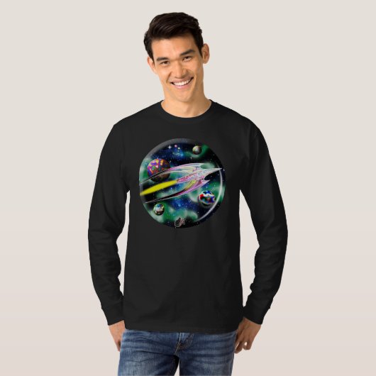 T-shirt Rocket en verre (Devant entier)