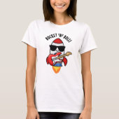 T-shirt Rocket Et Rouleau Drôle Rocket Pun (Devant)