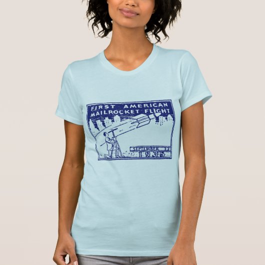 T-shirt Rocket Mail américain 1935 (Devant)