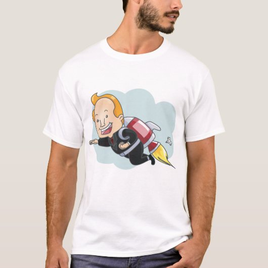 T-shirt Rocket Man (Devant)