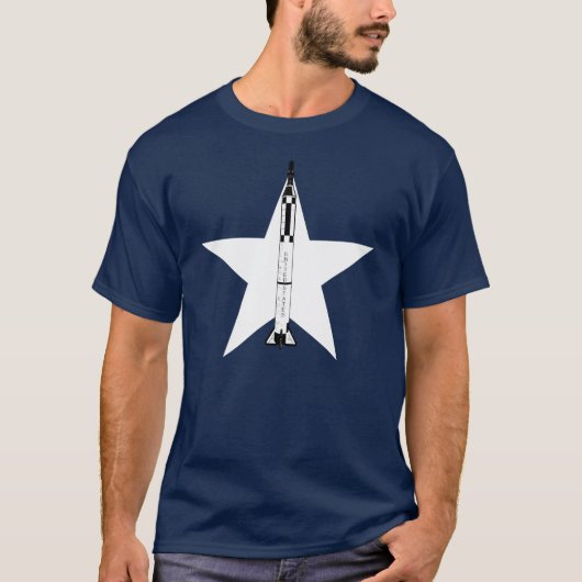 T-shirt Rocket Mercury (Devant)