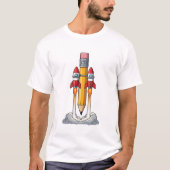 T-shirt Rocket Pencil (Devant)